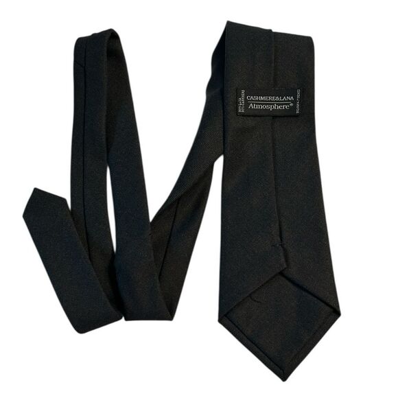 Cashmere & Lana Wool  Atmosphere Men’s Gray Tie - Picture 3 of 3